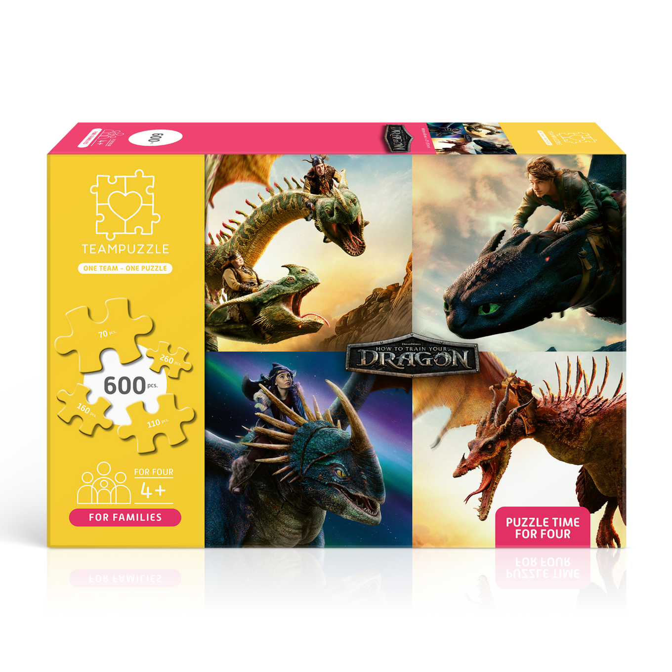 How to Train Your Dragon | For Families | 600 Pieces