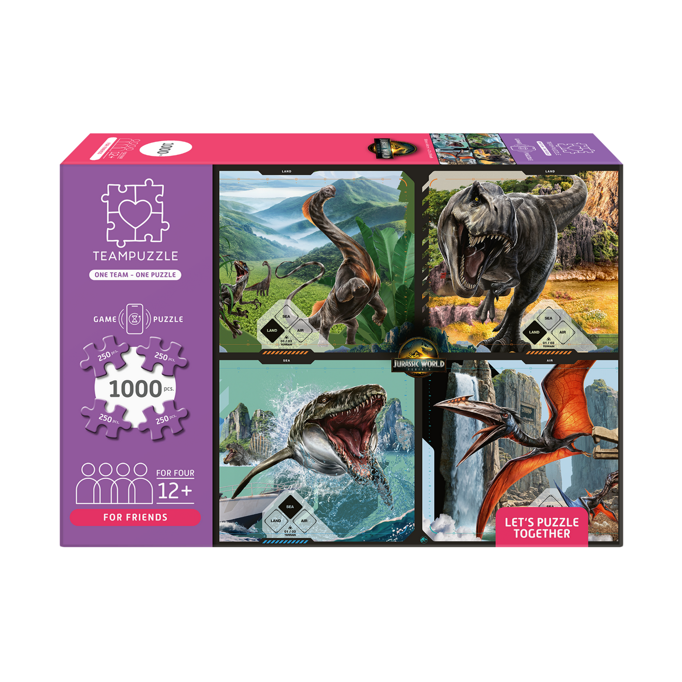Jurassic World | For Friends | 1,000 Pieces