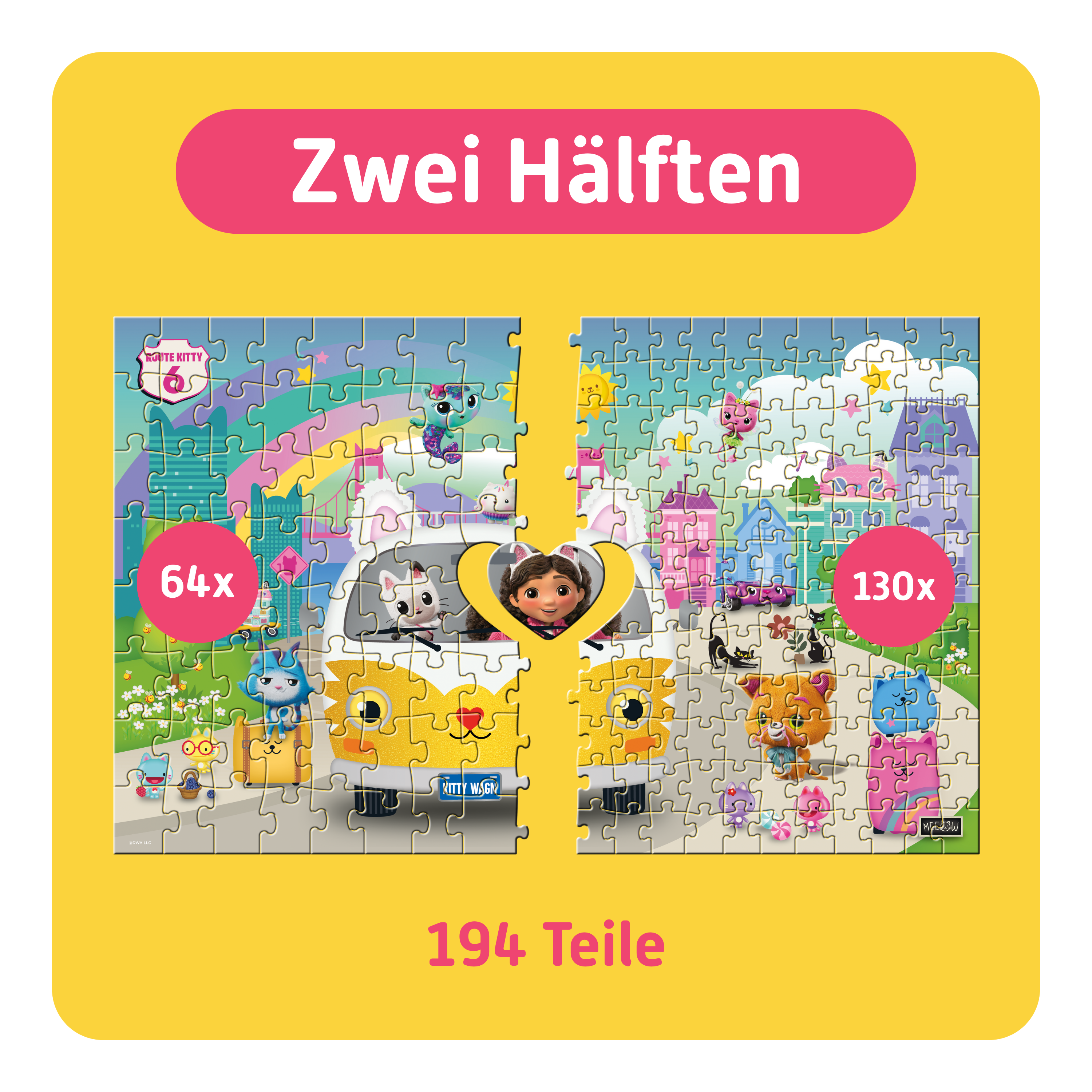 Gabby’s Dollhouse: The Movie | For Families | 194 Pieces