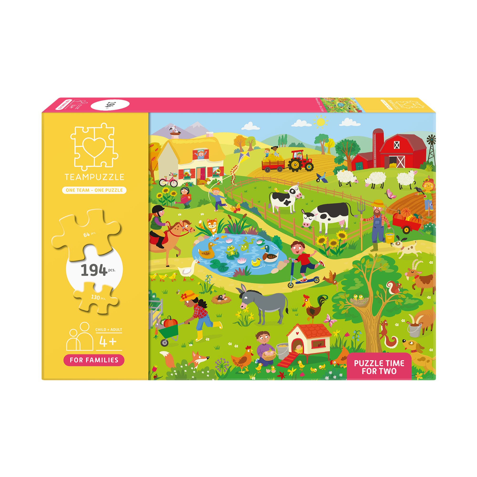 On the Farm | For Families | 194 Pieces