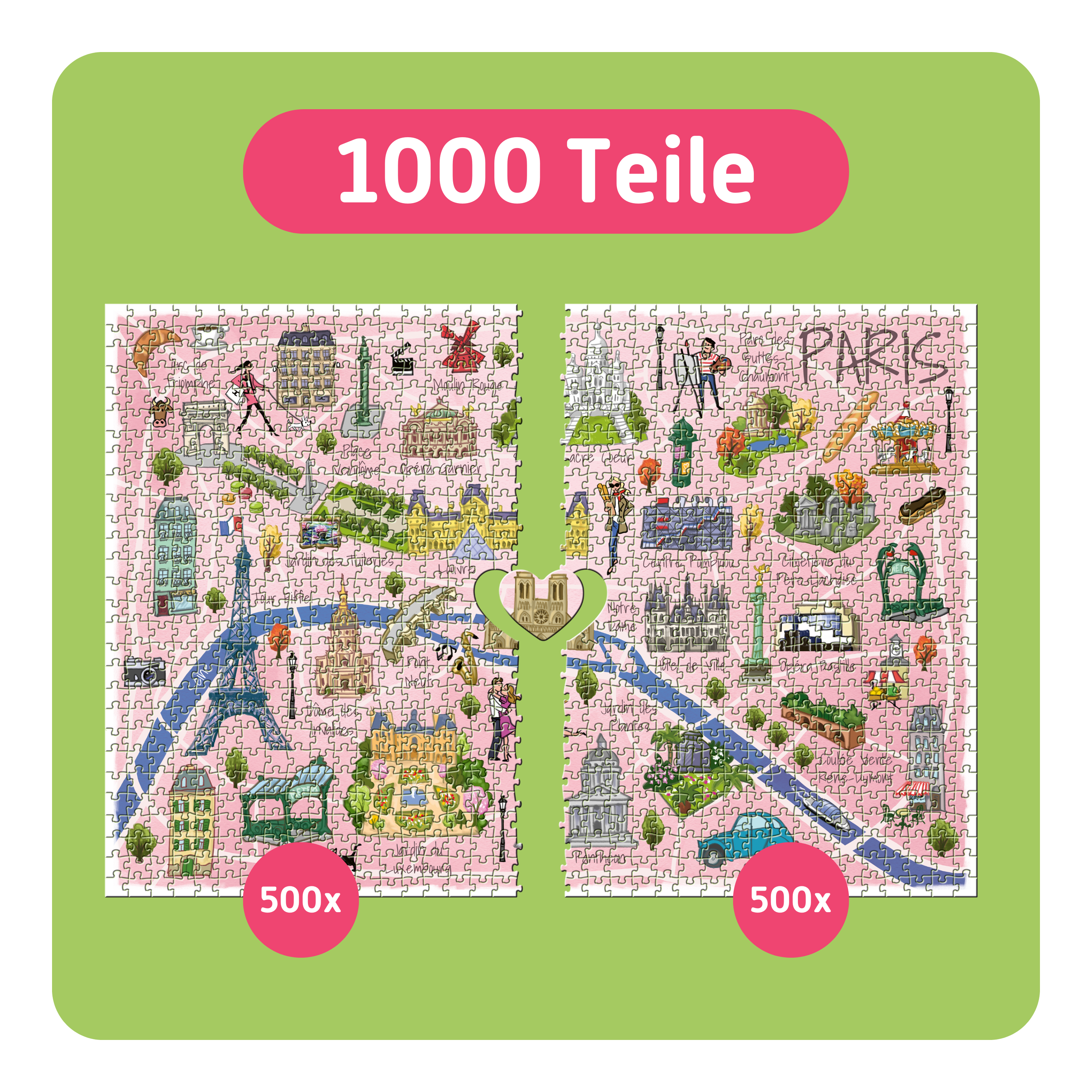 Paris | For Two | 1,000 Pieces
