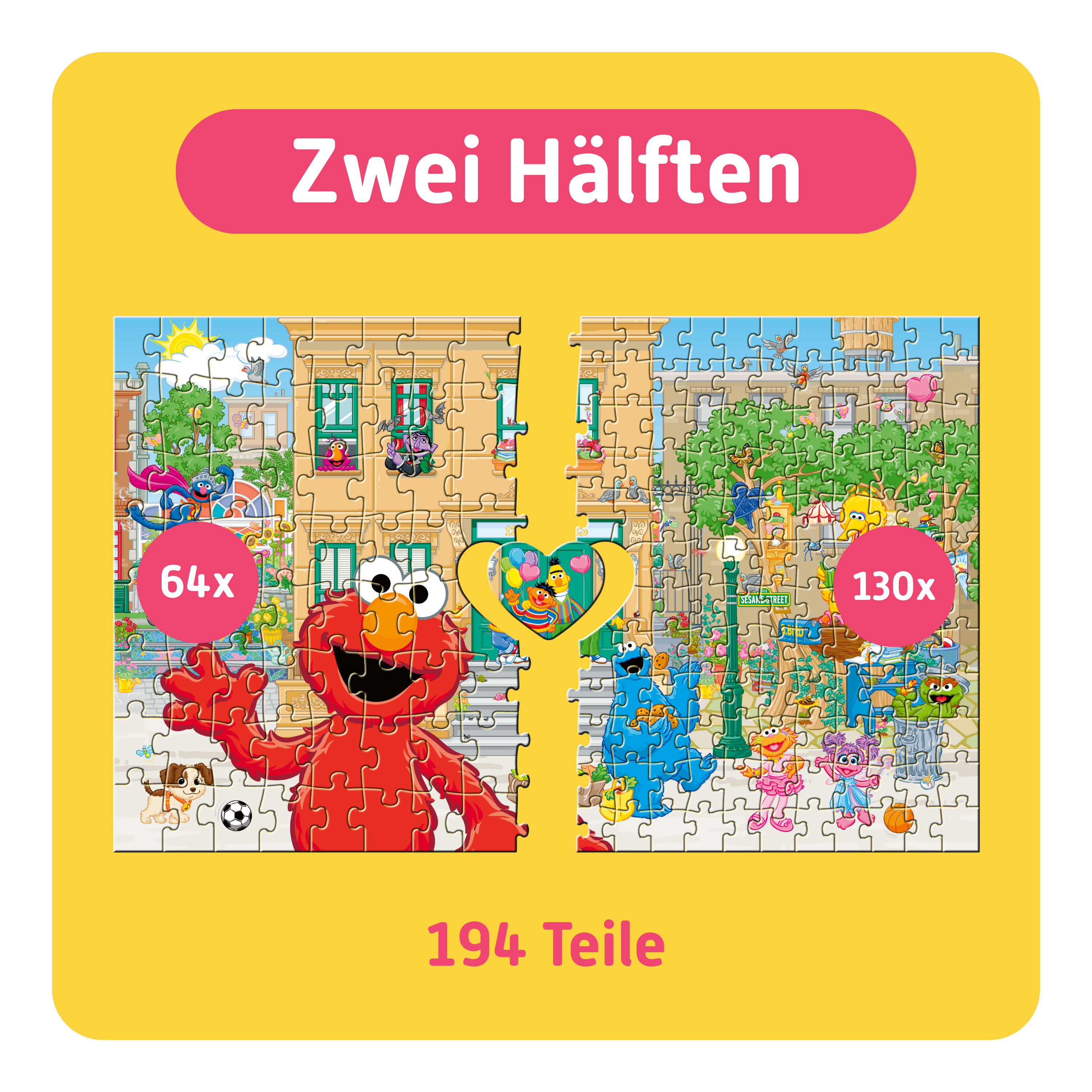 Sesame Street | For Families | 194 Pieces