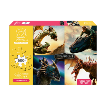 Drachenzähmen leicht gemacht | Für Familien | 600 Teile