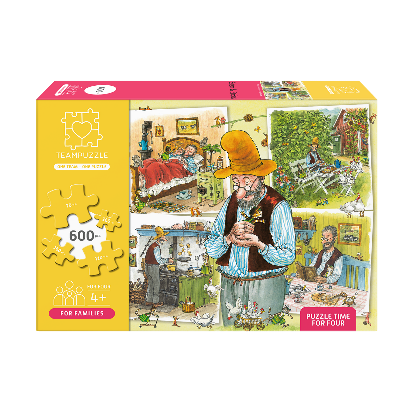 Pettson and Findus | For Families | 600 Pieces