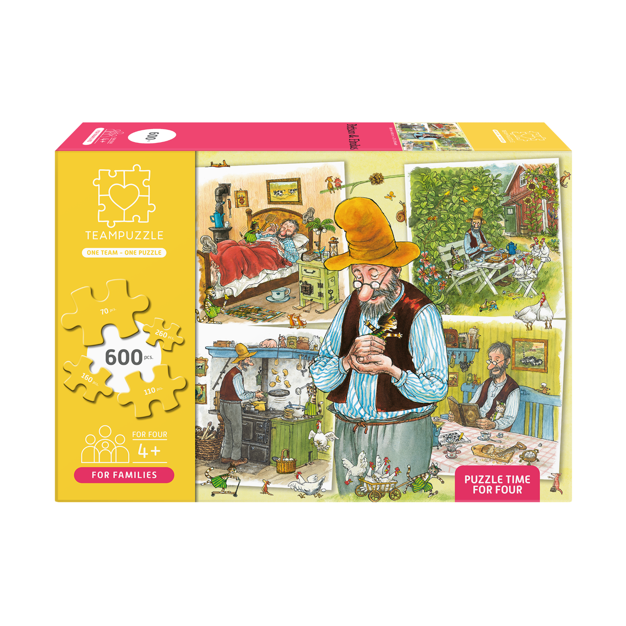 Pettson and Findus | For Families | 600 Pieces