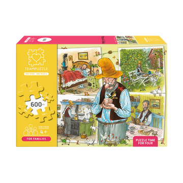 Pettersson und Findus | Für Familien | 600 Teile