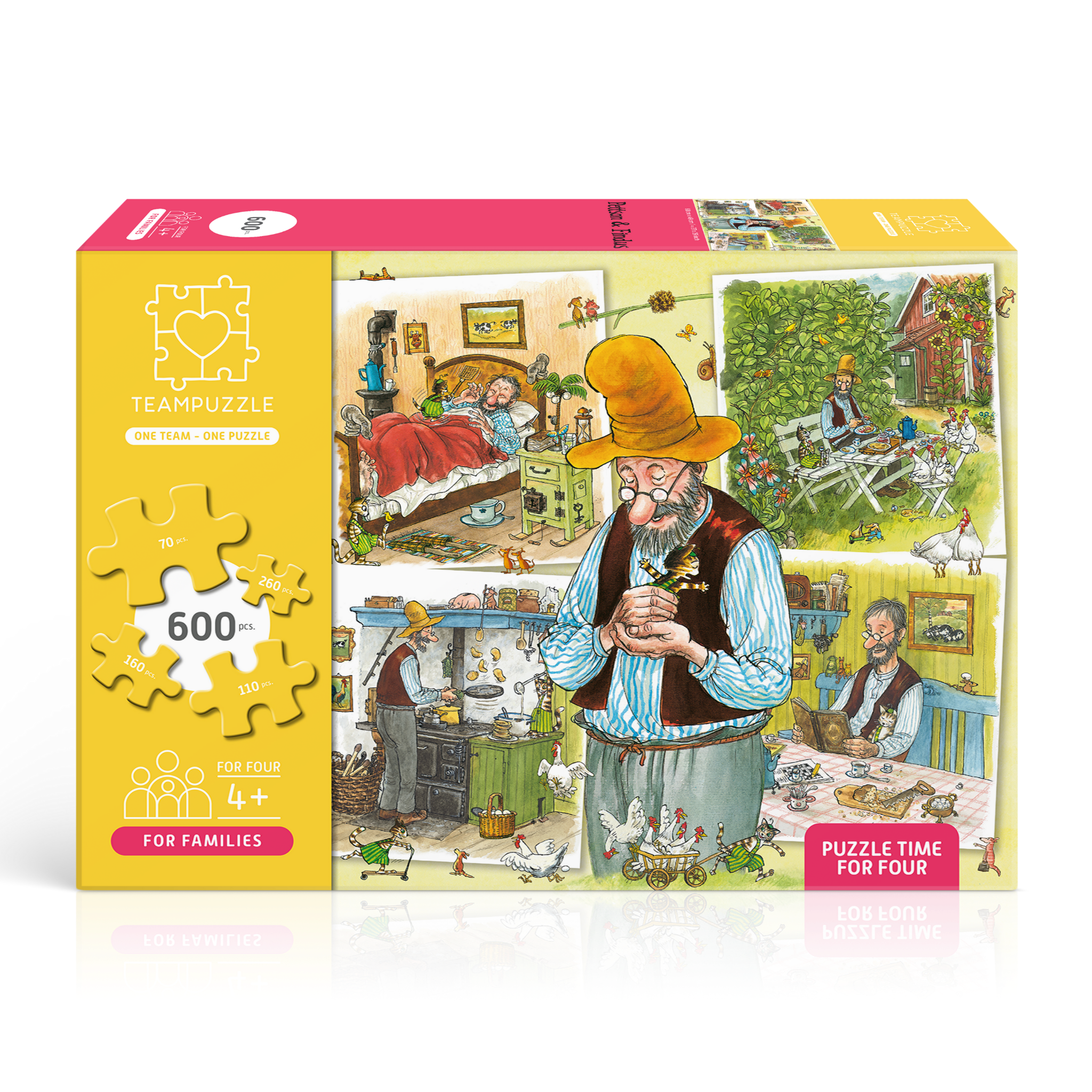 Pettson and Findus | For Families | 600 Pieces