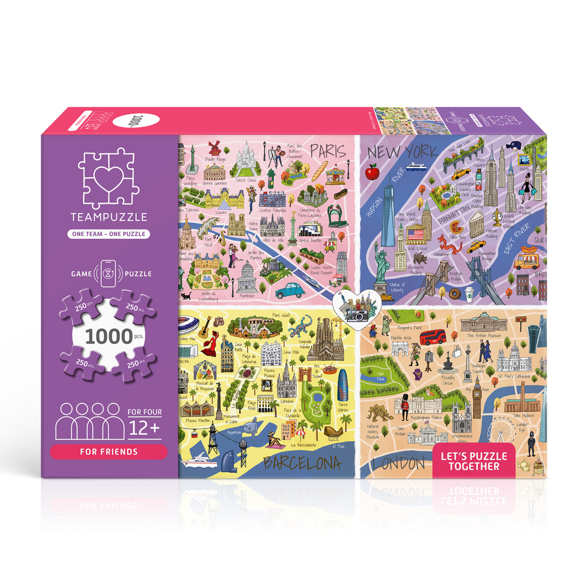 City Trip | For Friends | 1,000 Pieces